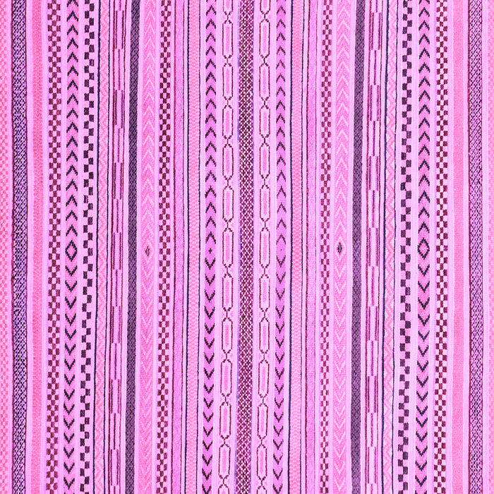 Square Machine Washable Abstract Purple Modern Area Rugs, wshabs2279pur