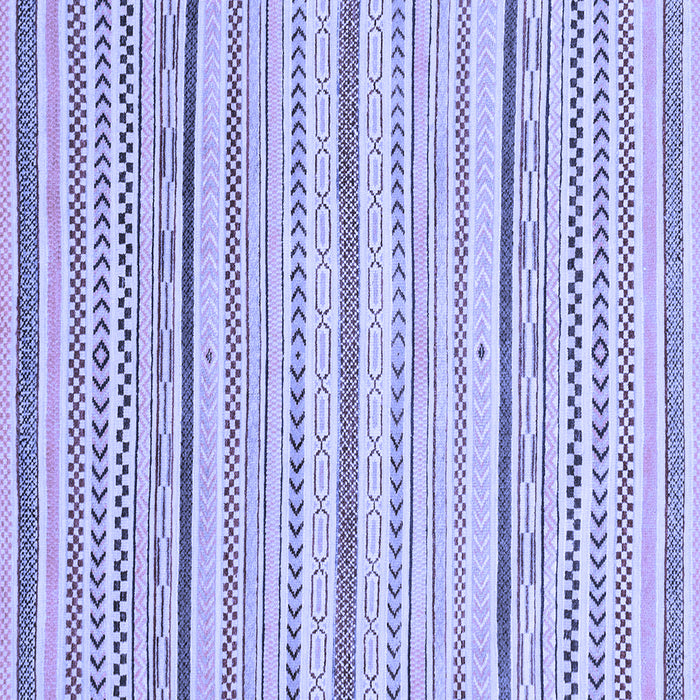 Square Abstract Blue Modern Rug, abs2279blu