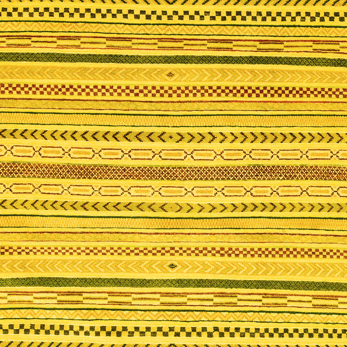 Machine Washable Abstract Yellow Modern Rug, wshabs2279yw