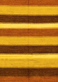 Abstract Yellow Modern Rug, abs227yw