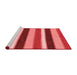 Modern Red Washable Rugs