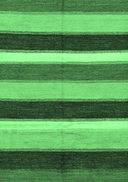 Abstract Emerald Green Modern Rug, abs227emgrn