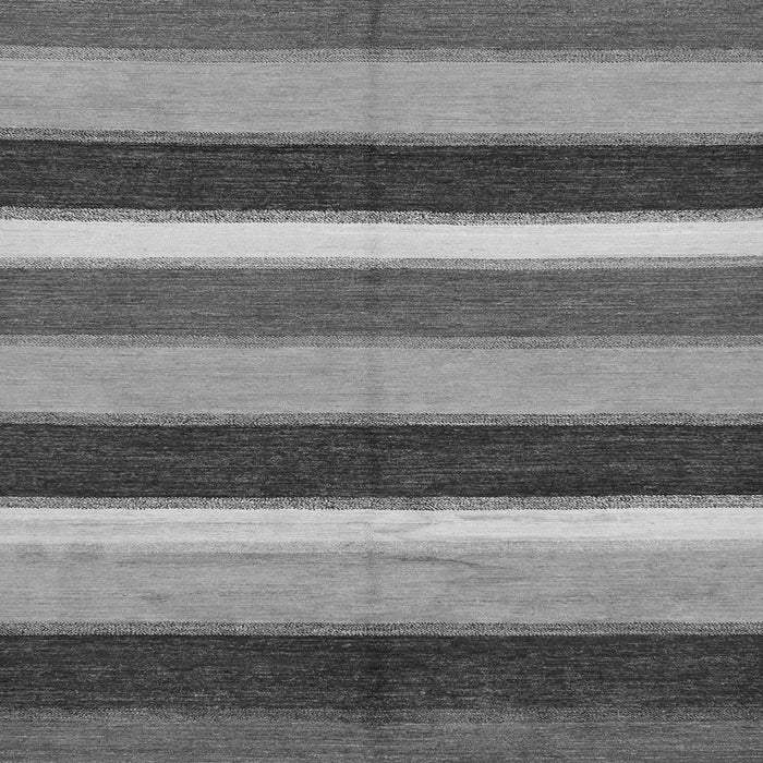 Square Abstract Gray Modern Rug, abs227gry