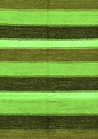 Abstract Green Modern Rug, abs227grn