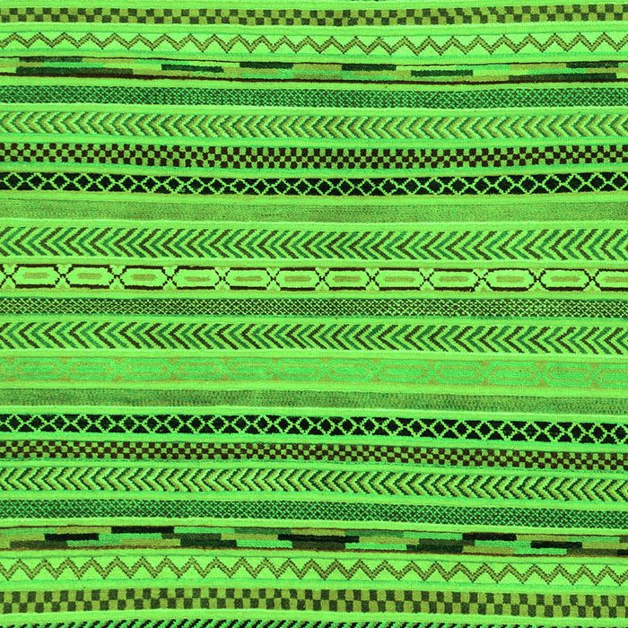 Machine Washable Abstract Green Modern Area Rugs, wshabs2280grn