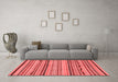 Modern Red Washable Rugs