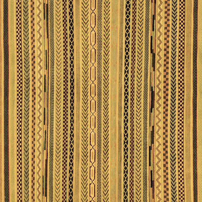 Square Abstract Brown Modern Rug, abs2280brn