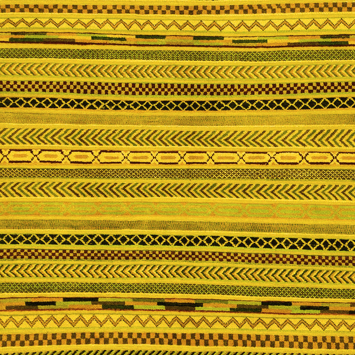 Machine Washable Abstract Yellow Modern Rug, wshabs2280yw