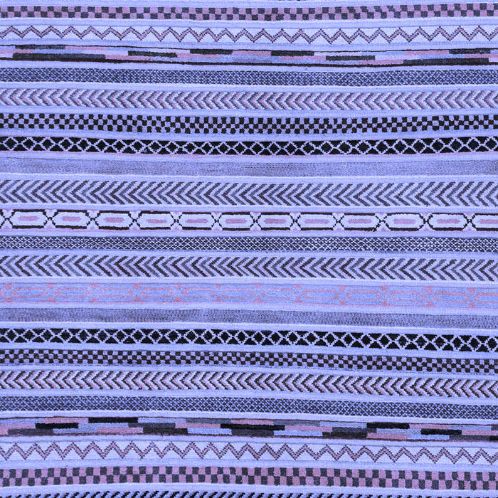 Machine Washable Abstract Blue Modern Rug, wshabs2280blu