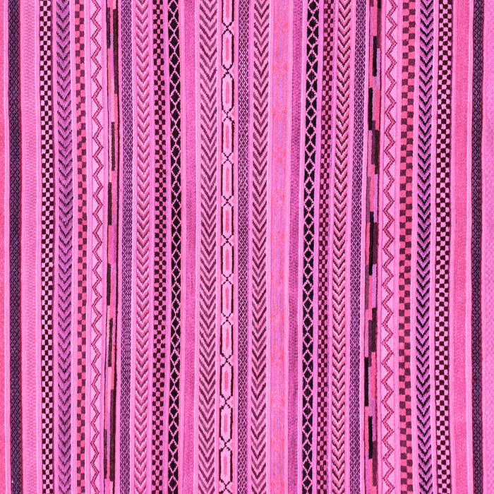 Square Abstract Pink Modern Rug, abs2280pnk