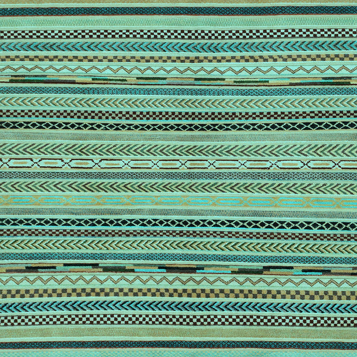 Square Machine Washable Abstract Light Blue Modern Rug, wshabs2280lblu