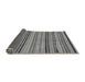 Sideview of Abstract Gray Modern Rug, abs2280gry