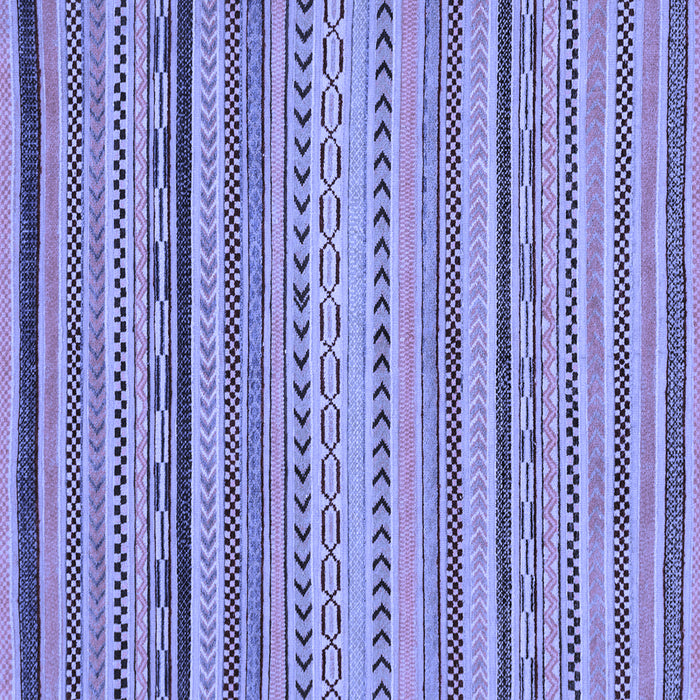 Square Abstract Blue Modern Rug, abs2281blu