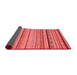 Abstract Red Modern Area Rugs