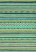 Abstract Light Blue Modern Rug, abs2281lblu