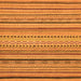 Square Abstract Orange Modern Rug, abs2281org