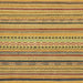 Square Abstract Yellow Modern Rug, abs2281