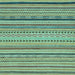 Square Abstract Light Blue Modern Rug, abs2281lblu