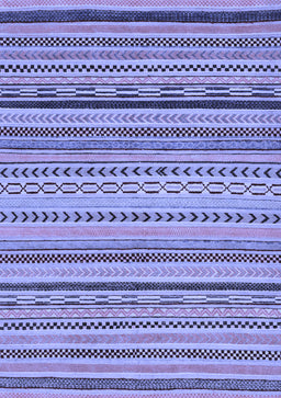 Abstract Blue Modern Rug, abs2281blu