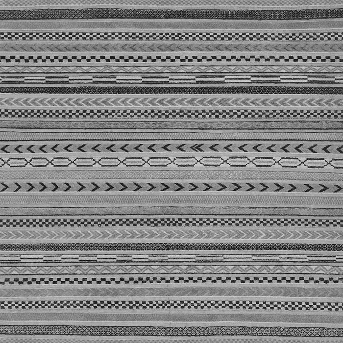 Square Machine Washable Abstract Gray Modern Rug, wshabs2281gry