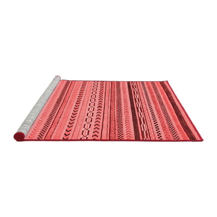 Modern Red Washable Rugs