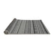 Sideview of Abstract Gray Modern Rug, abs2281gry