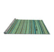 Sideview of Machine Washable Abstract Light Blue Modern Rug, wshabs2282lblu