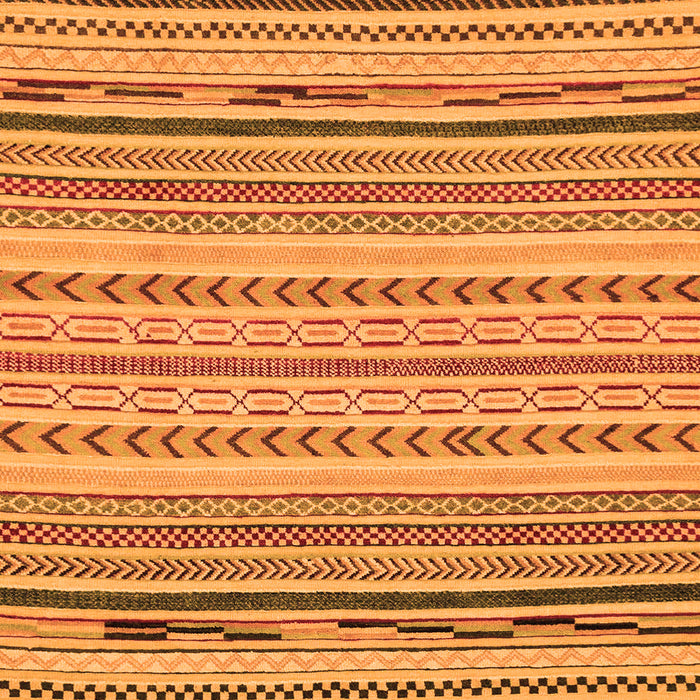 Machine Washable Abstract Orange Modern Area Rugs, wshabs2282org