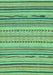 Abstract Turquoise Modern Rug, abs2282turq