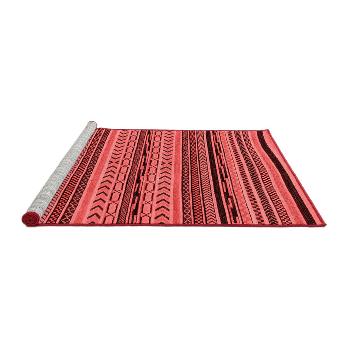 Modern Red Washable Rugs
