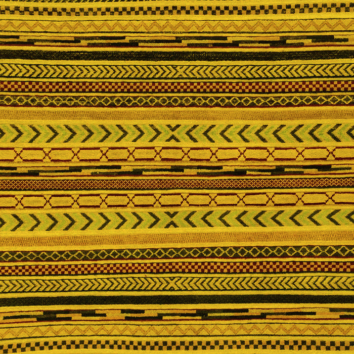 Machine Washable Abstract Yellow Modern Rug, wshabs2283yw