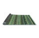 Sideview of Abstract Light Blue Modern Rug, abs2283lblu