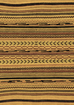 Abstract Brown Modern Rug, abs2283brn