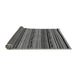 Sideview of Abstract Gray Modern Rug, abs2283gry