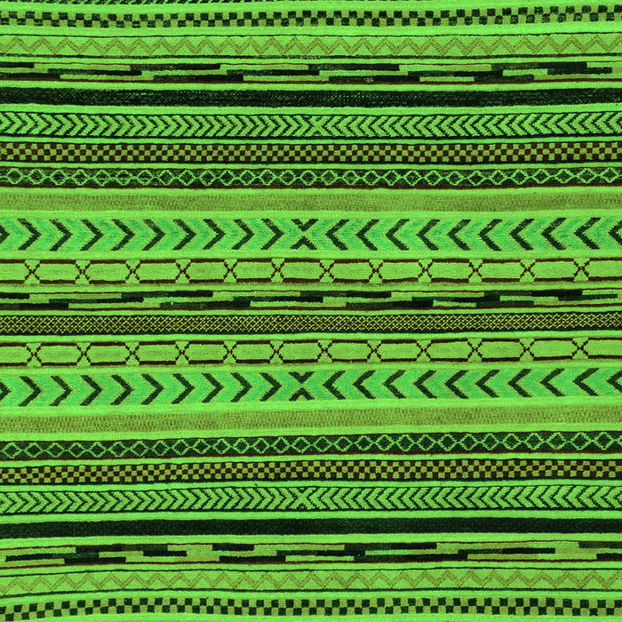 Machine Washable Abstract Green Modern Area Rugs, wshabs2283grn