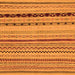 Square Abstract Orange Modern Rug, abs2284org