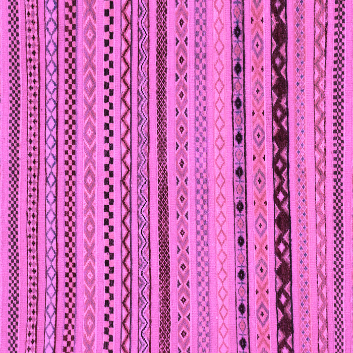 Square Machine Washable Abstract Purple Modern Area Rugs, wshabs2284pur