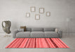 Modern Red Washable Rugs