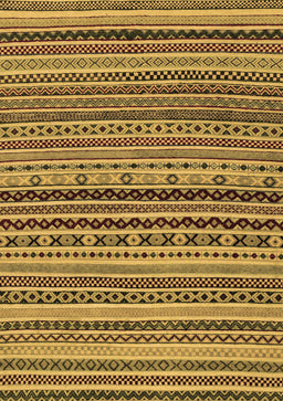 Abstract Brown Modern Rug, abs2285brn