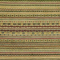 Square Abstract Reddish Brown Modern Rug, abs2285