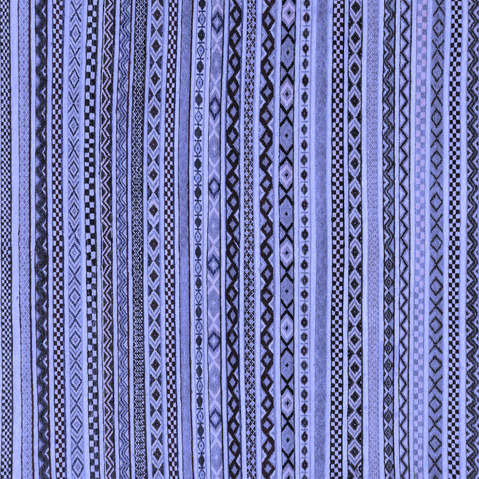 Square Abstract Blue Modern Rug, abs2285blu