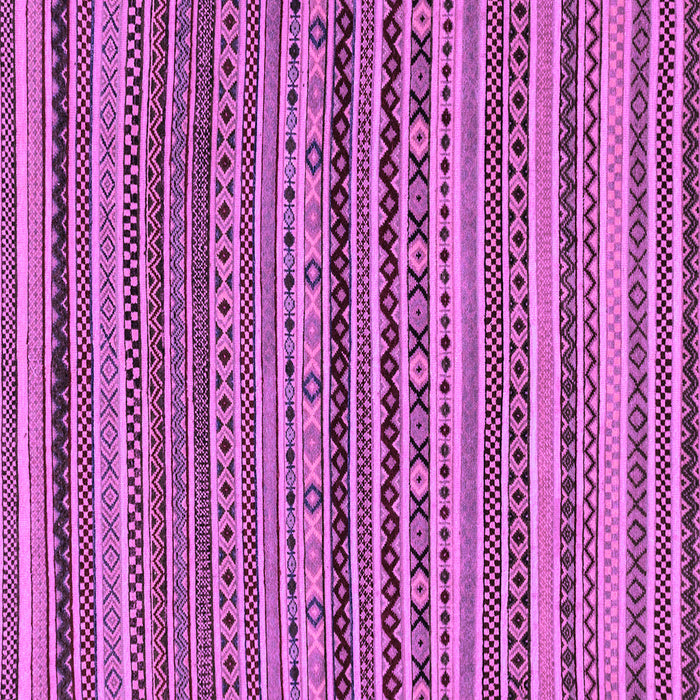 Square Machine Washable Abstract Purple Modern Area Rugs, wshabs2285pur