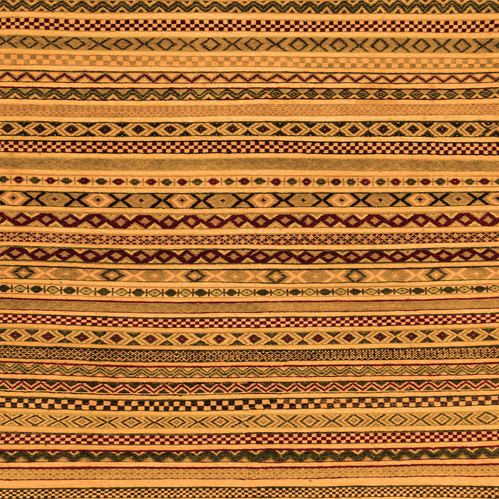 Square Machine Washable Abstract Orange Modern Area Rugs, wshabs2285org