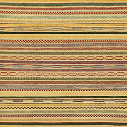 Square Abstract Light Brown Modern Rug, abs2286