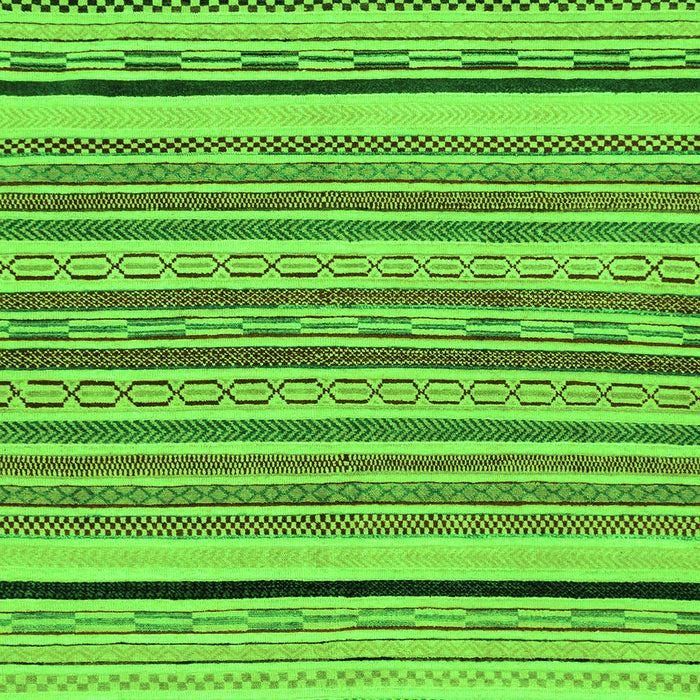 Machine Washable Abstract Green Modern Area Rugs, wshabs2286grn