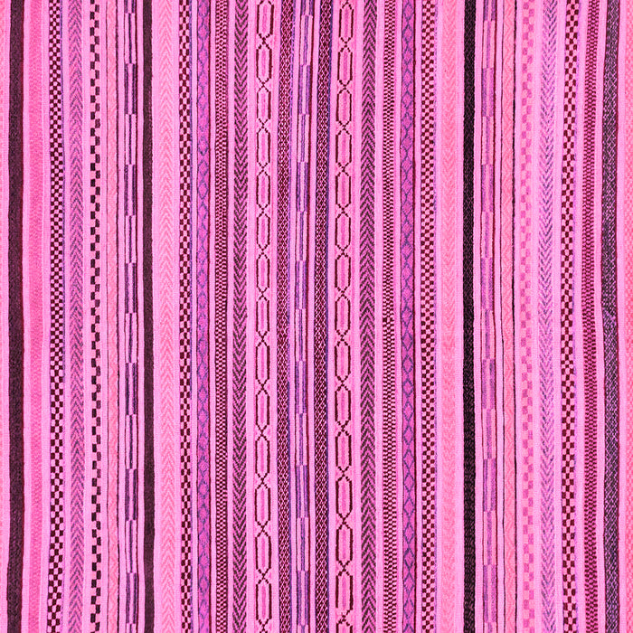 Square Abstract Pink Modern Rug, abs2286pnk