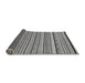 Sideview of Abstract Gray Modern Rug, abs2286gry