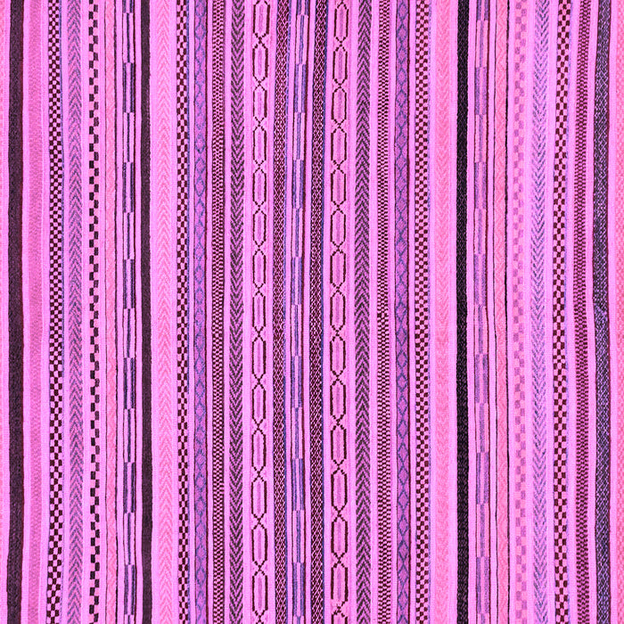 Square Machine Washable Abstract Purple Modern Area Rugs, wshabs2286pur