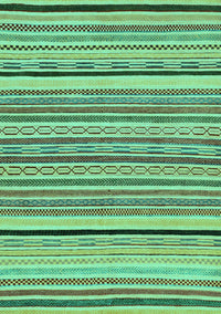 Abstract Turquoise Modern Rug, abs2286turq