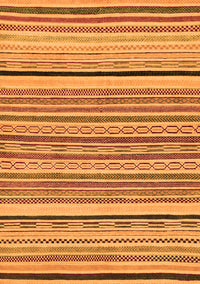 Abstract Orange Modern Rug, abs2286org